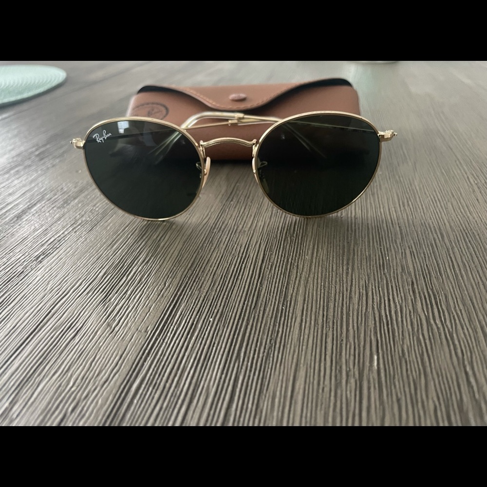 Round Ray Ban sunglasses - Picture 3 of 4